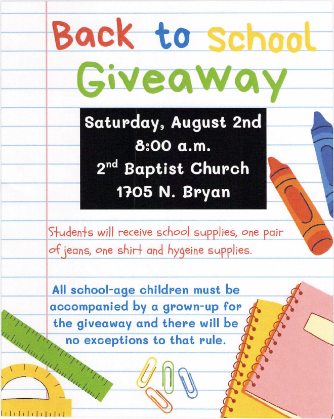 Back to School Giveaway