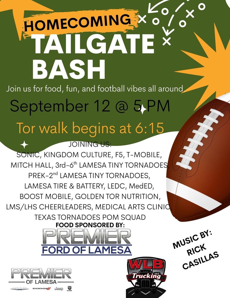Tailgate Party Flyer