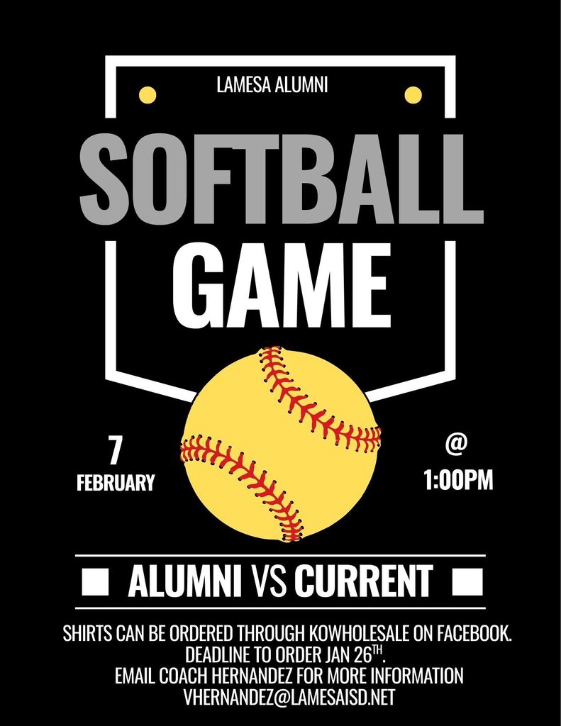 Softball Alumni Game
