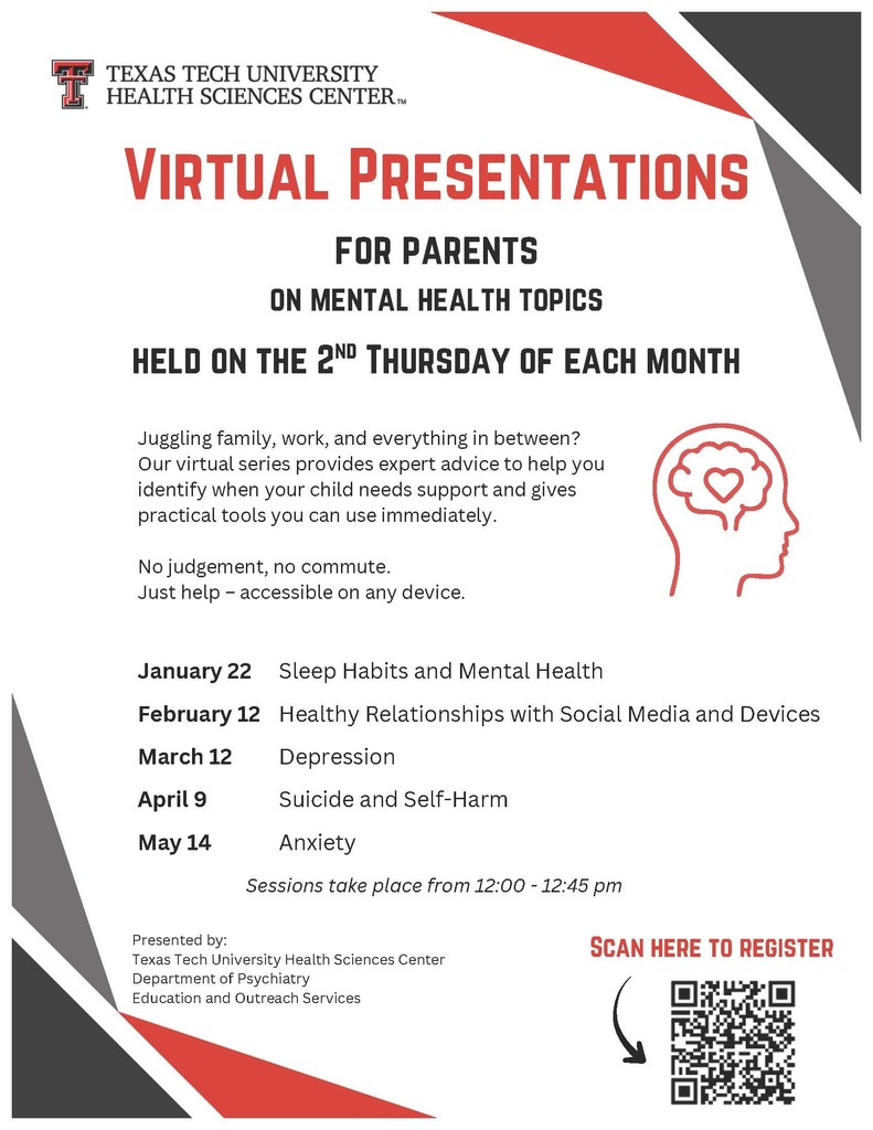 TCHATT Parent Virtual Presentations