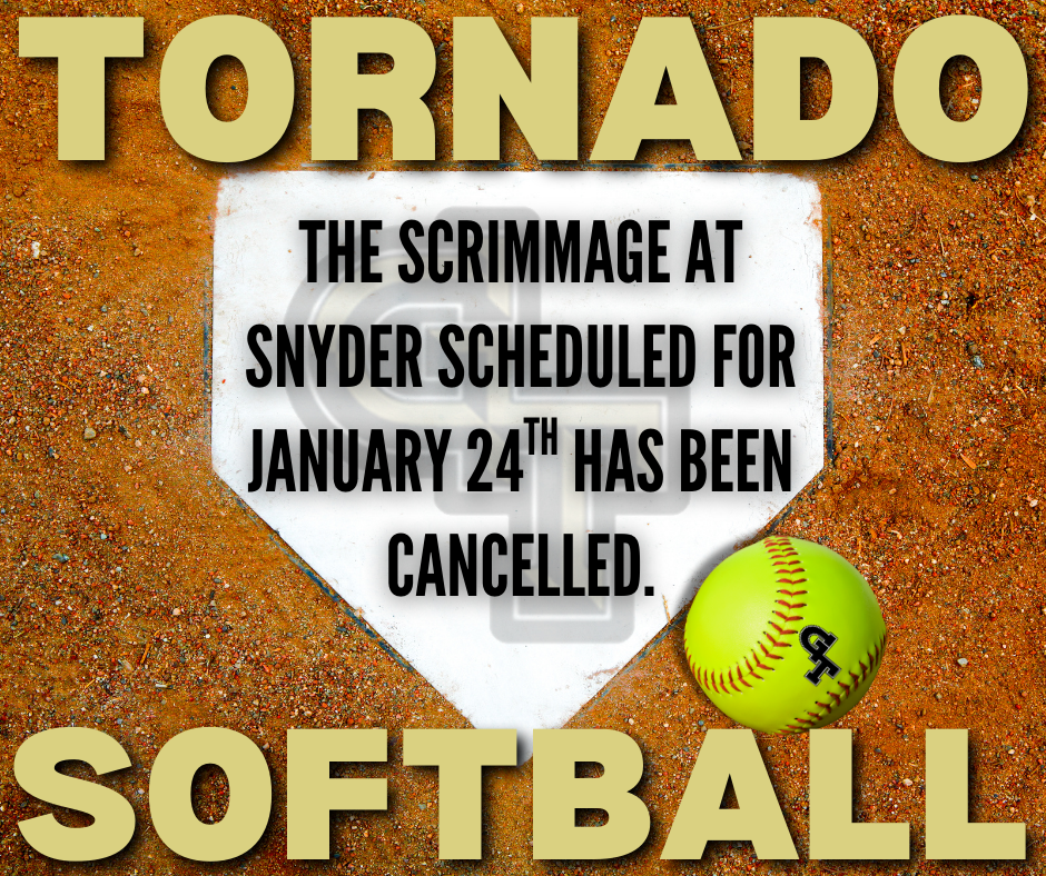 The Softball game scheduled for Tuesday, February 14th against Monahans has been canceled to avoid conflicts with basketball playoffs andor seating games
