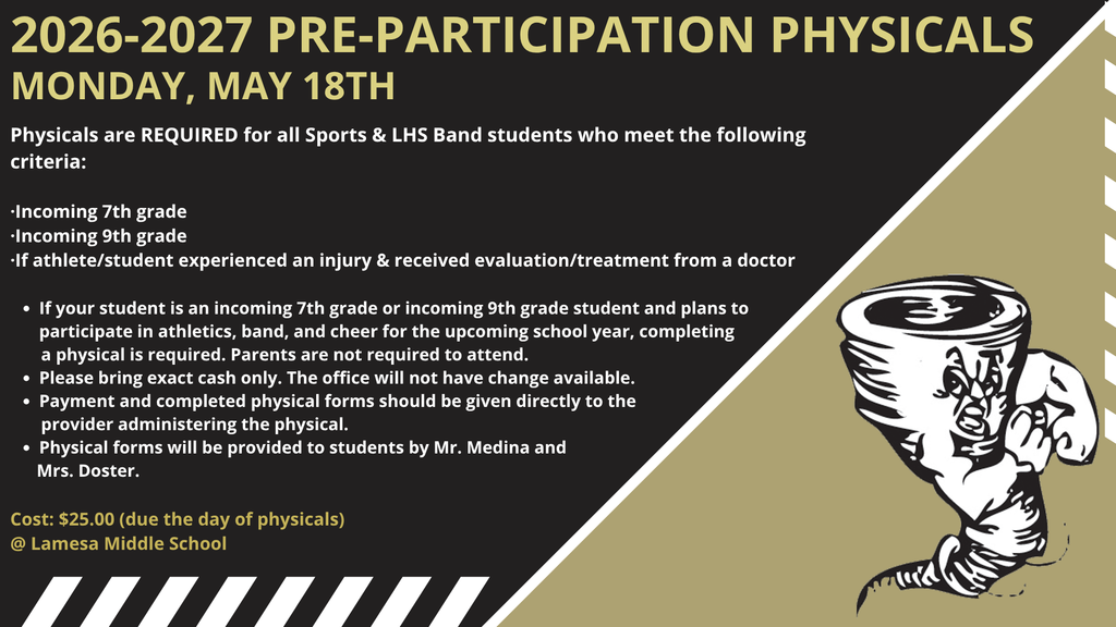 Information for Physicals