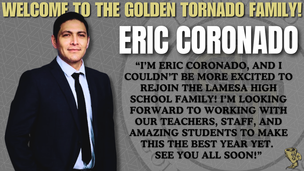 Eric Coronado - LHS Principal