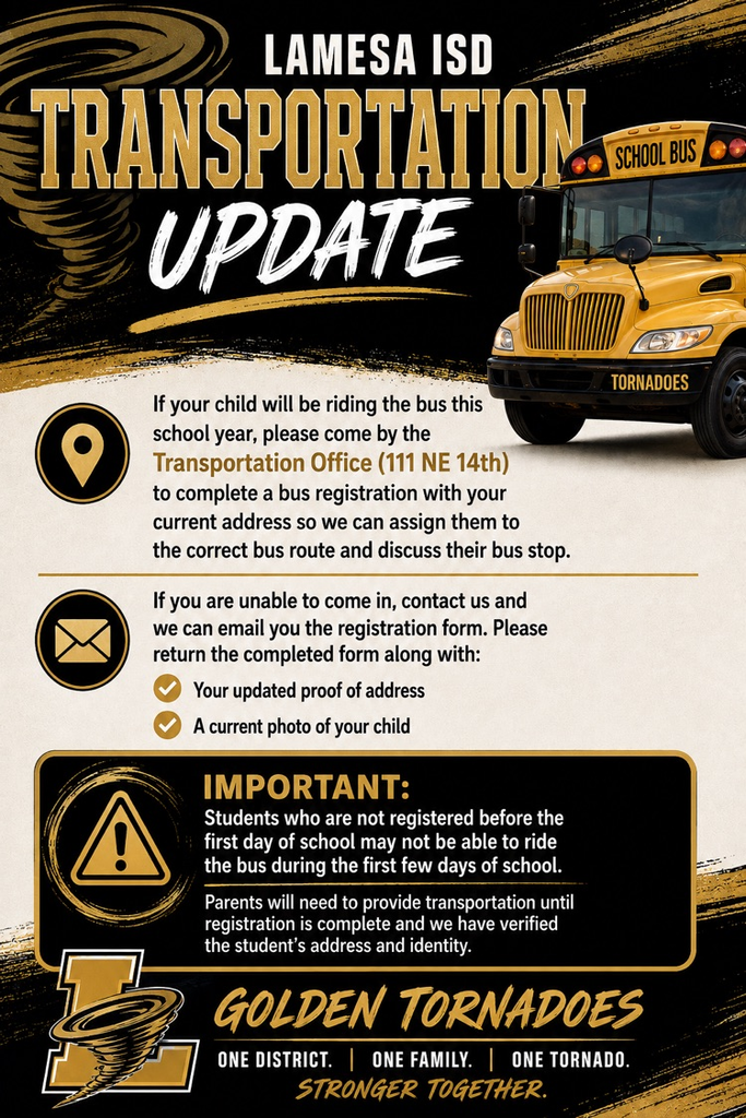 District transportation update