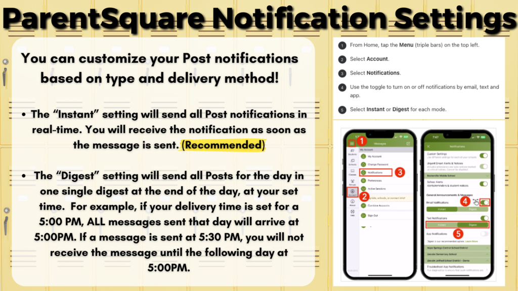 Notification Settings