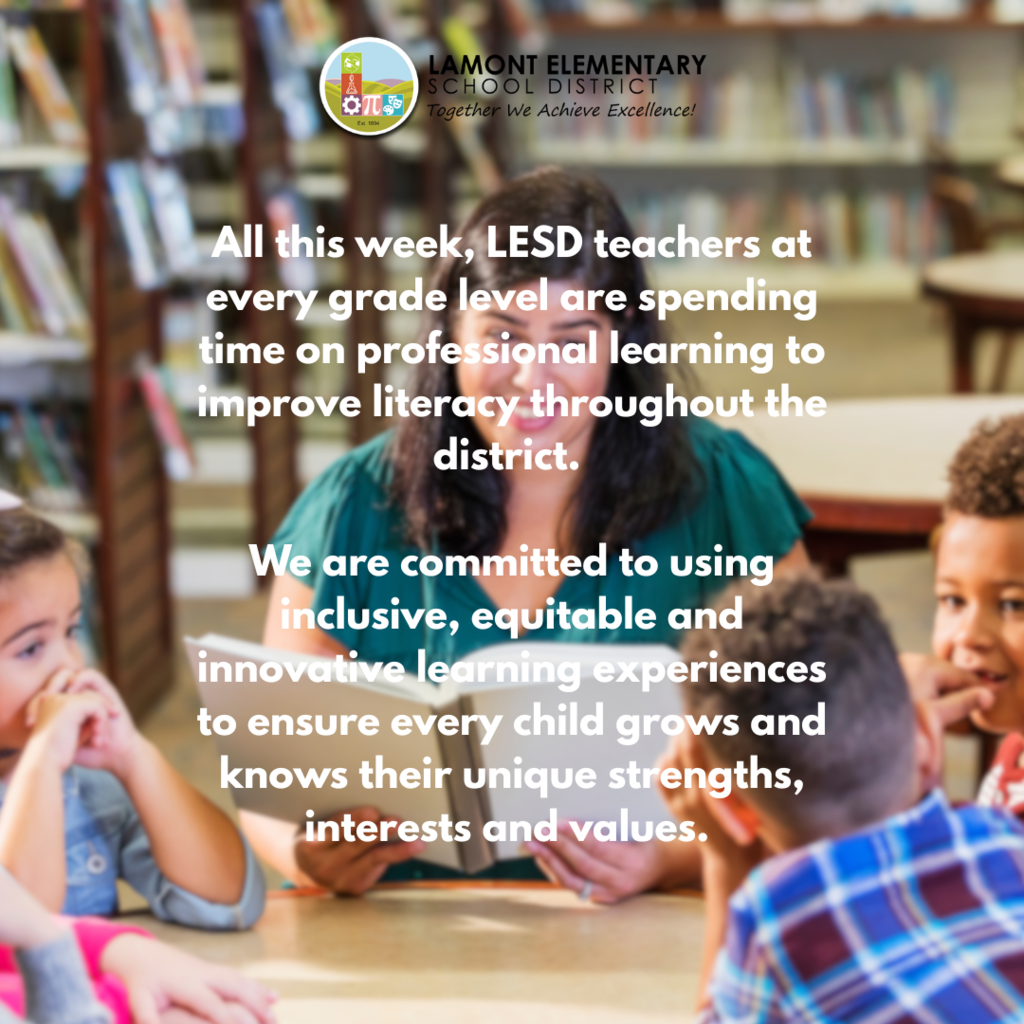 PD: LITERACY TRAINING