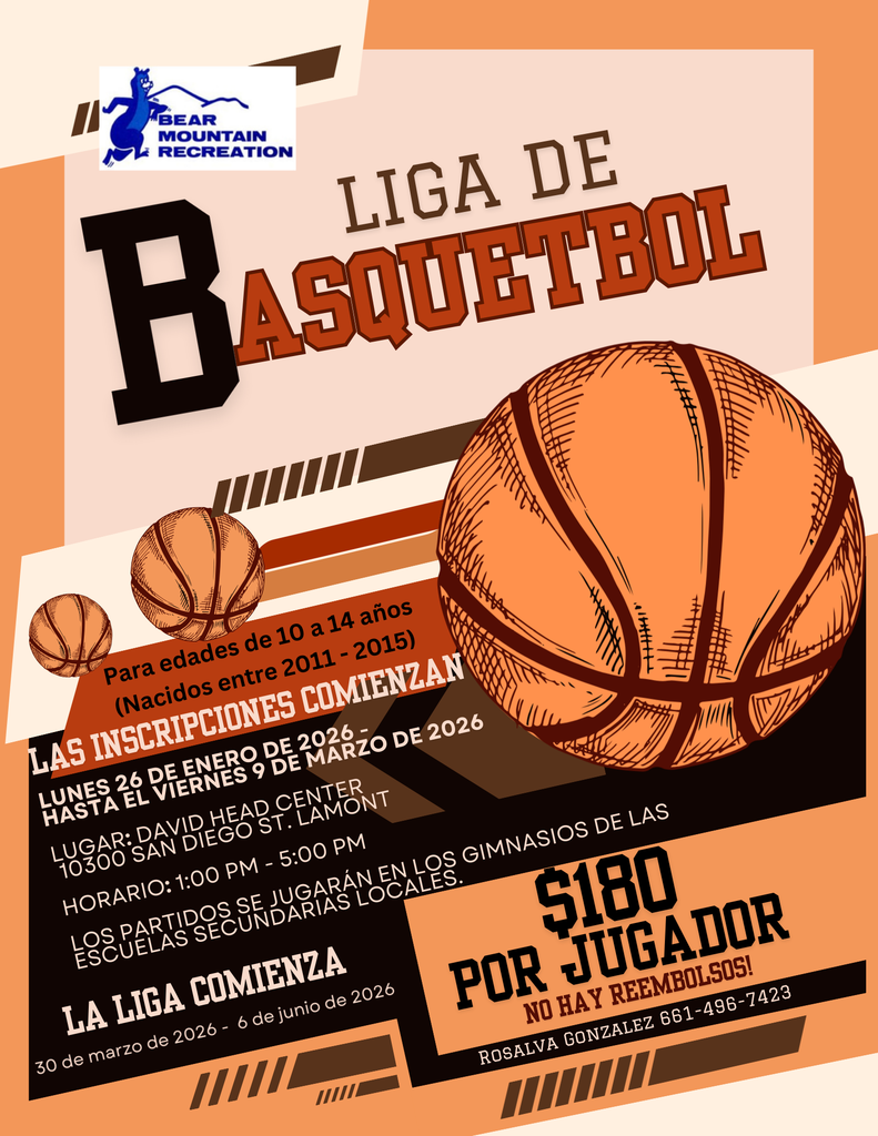 🏀 Basketball League registration is now open! Don’t miss out—sign up today.