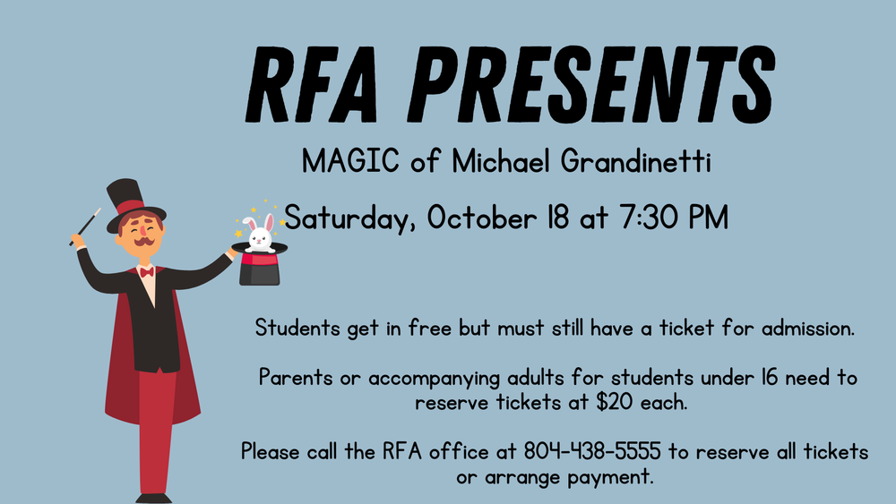 RFA Presents Magic of Michael Grandinetti