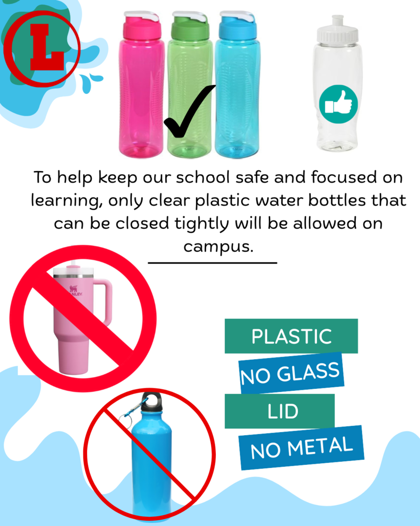 Water bottles