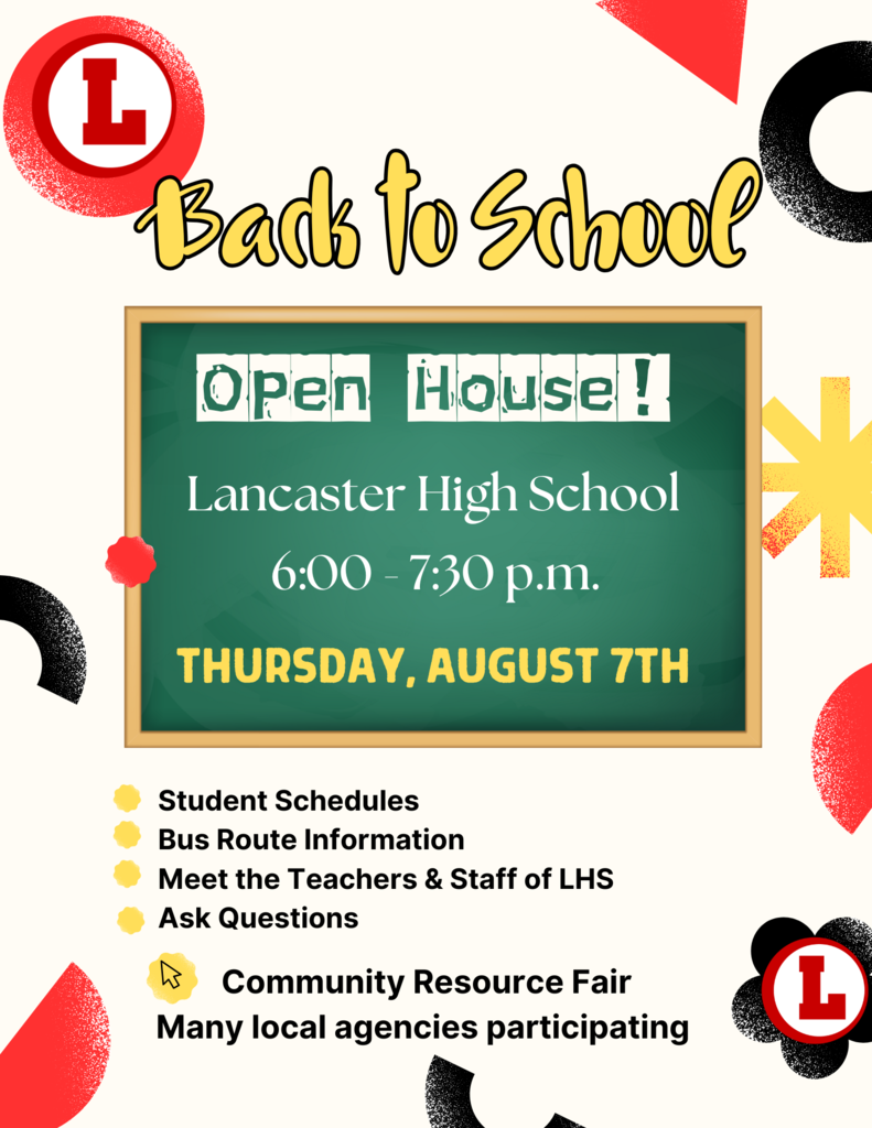 Back to School Open House Night