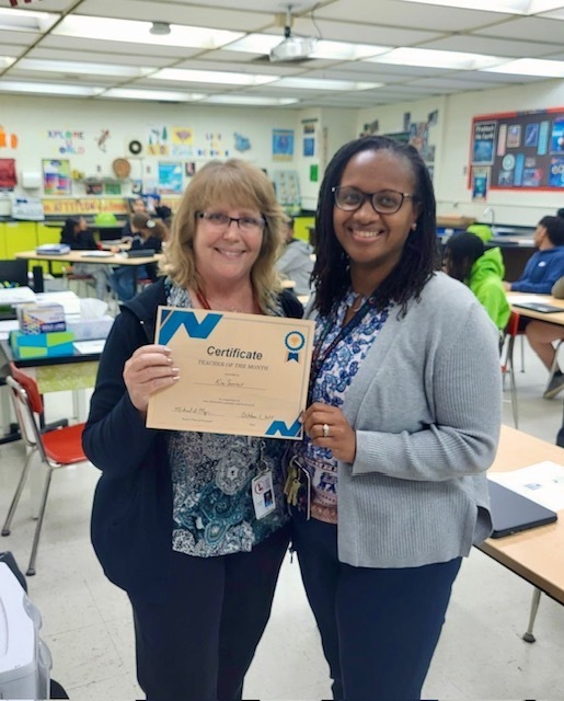 Teacher of the Month for September