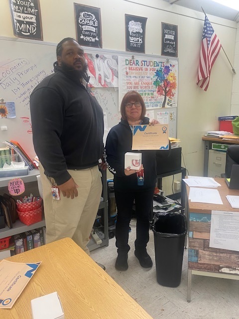 November Teacher of the Month