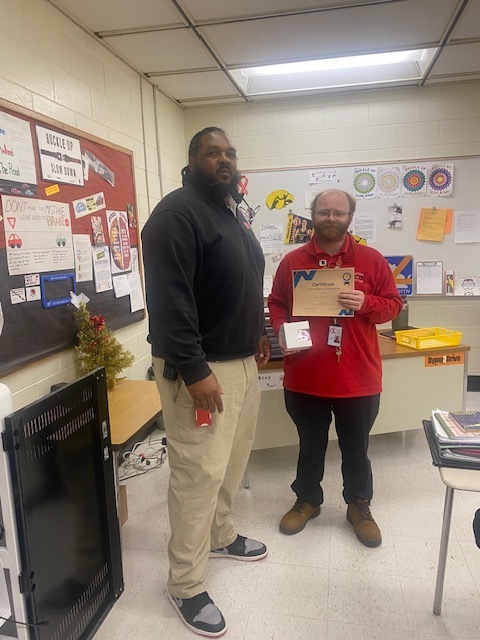 November Staff Member of the Month