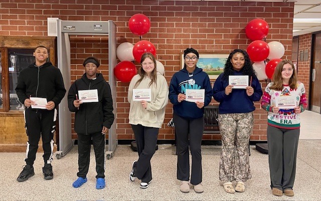 Students of the Month for December