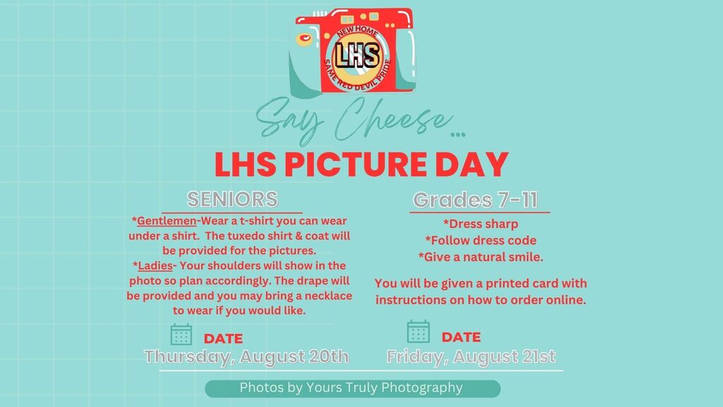 Picture Day Information