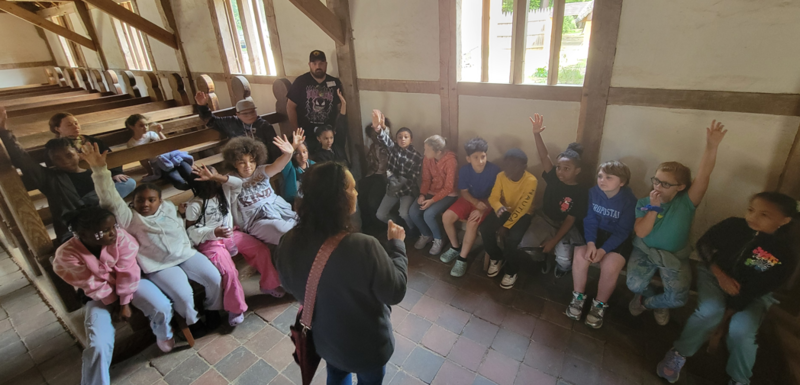 4th graders at Jamestown