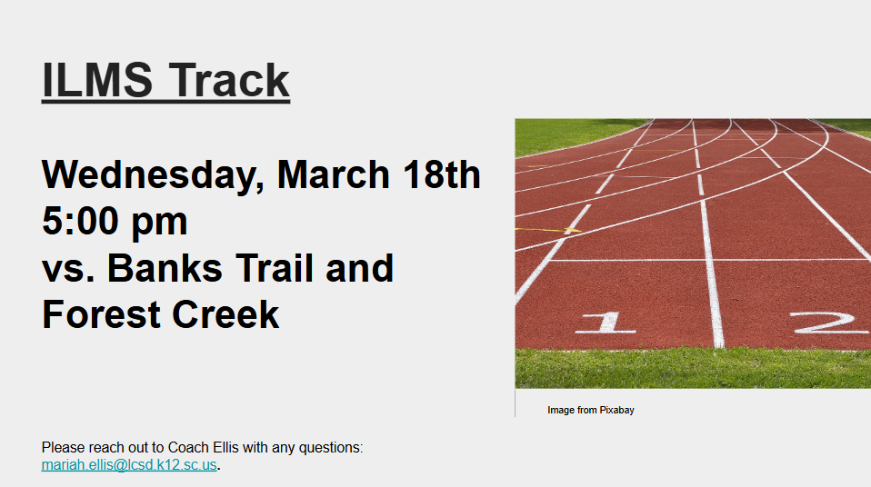 Picture of lane 1 & 2 on a track