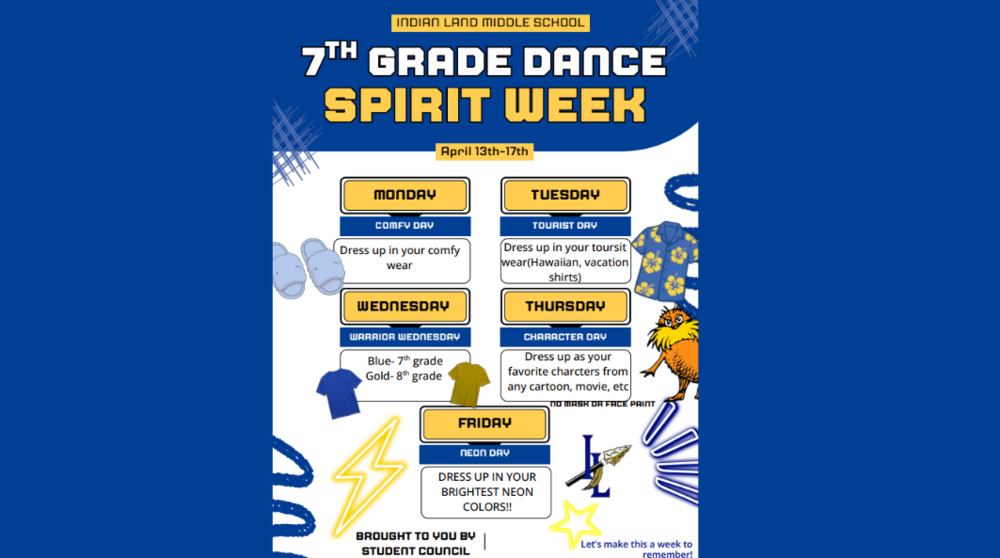 Image of spirit week flyer