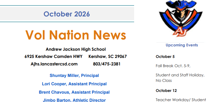 October Vol Nation News