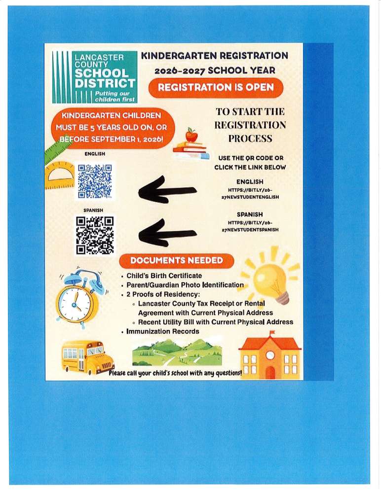 Kindergarten Registration