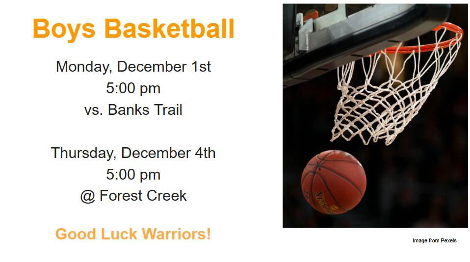 Picture of a basketball going through a hoop