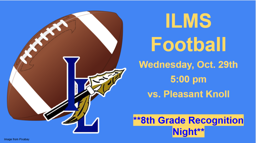image of football and IL logo