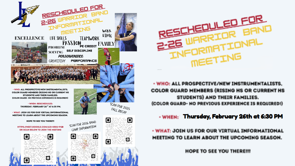 Picture of band students