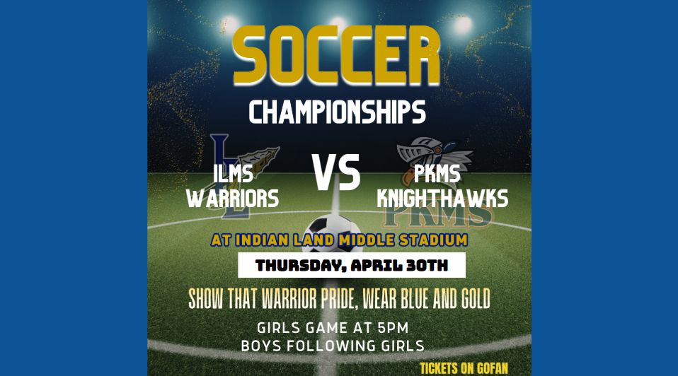 Picture of a soccer field with a soccer ball in the middle