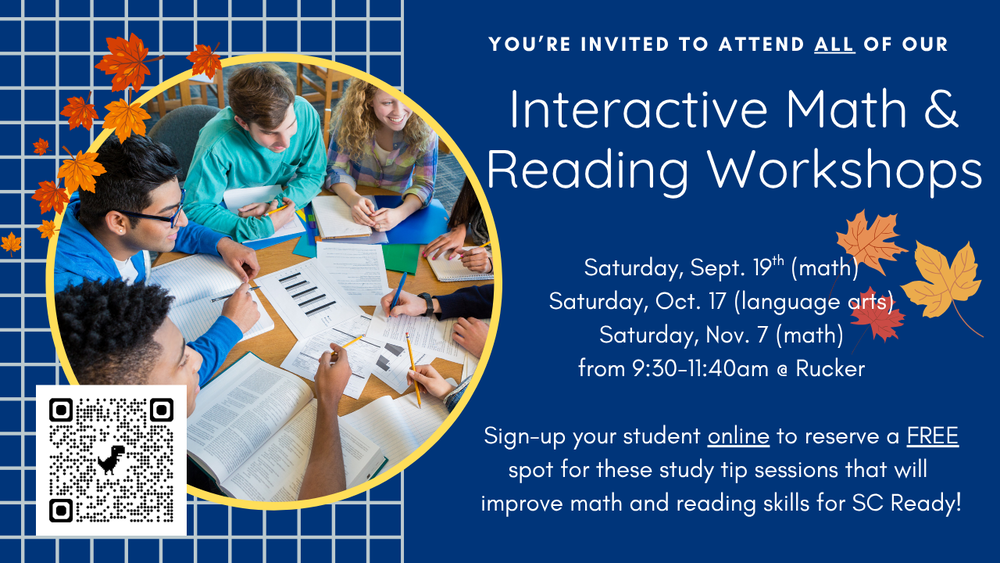 Saturday Math and Reading Workshops