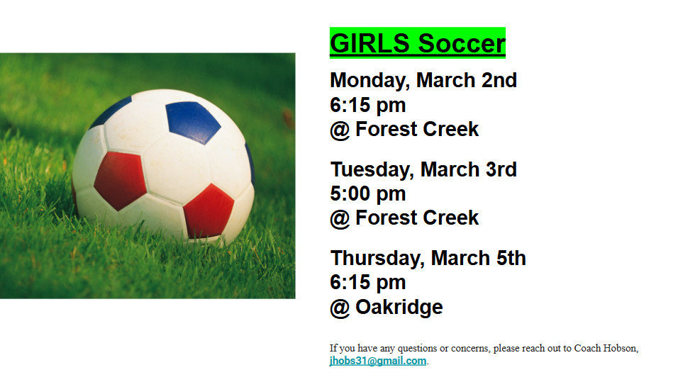 Picture of a soccer ball