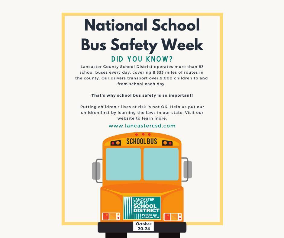 National School Bus Safety Week