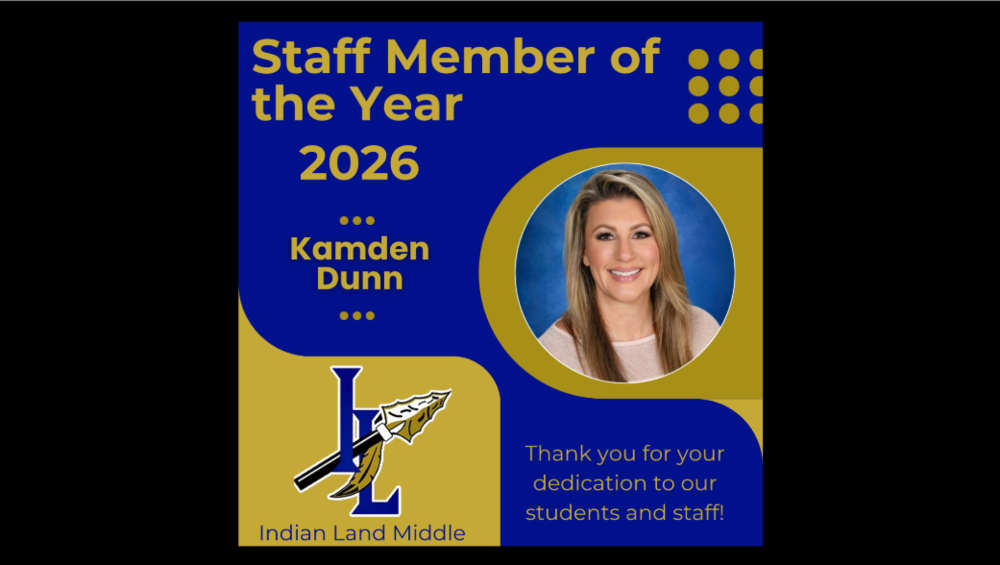 Staff Member of The Year  image - Kamden Dunn