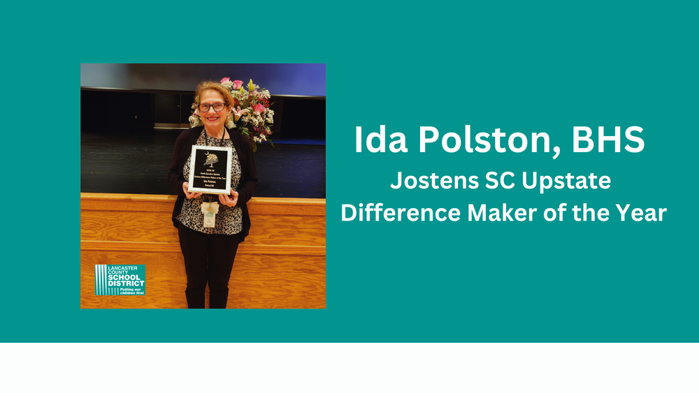 Ida Polston, Jostens SC Upstate Difference Maker of the Year