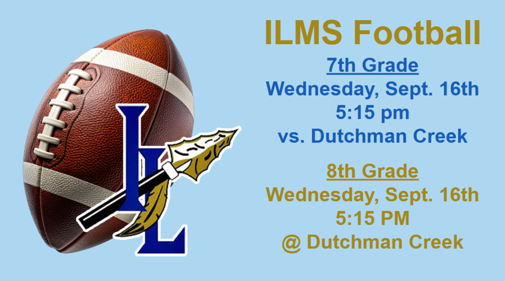 image of football and IL logo