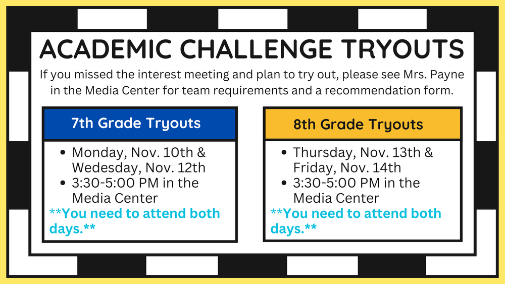 Black and white checkered border