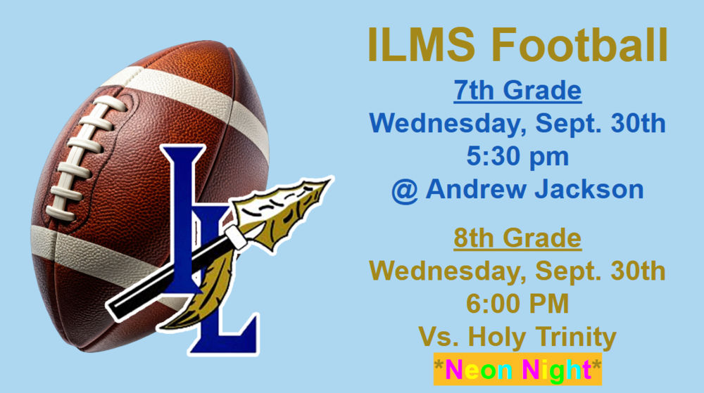 image of football and IL logo