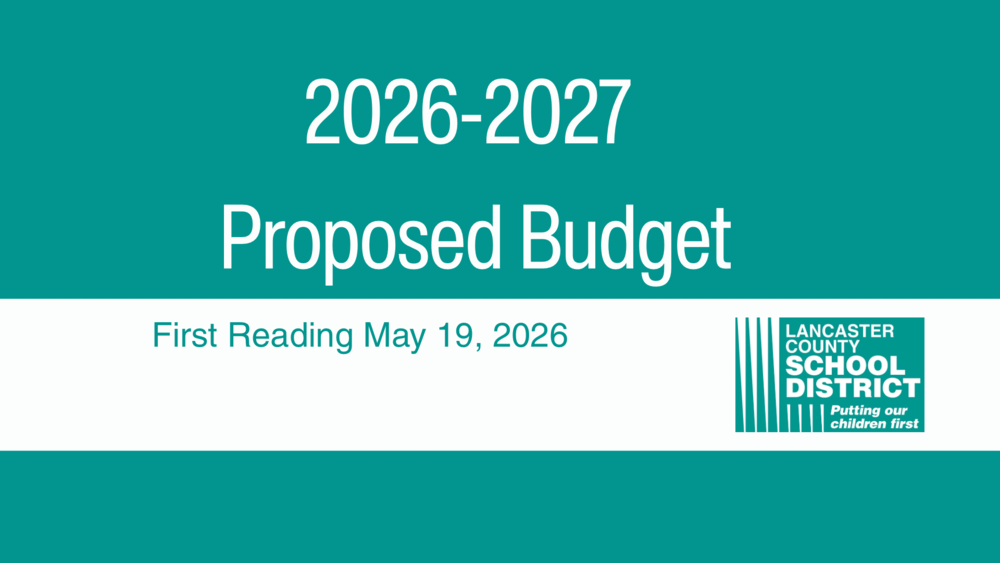 2026-2027 Proposed Budget 1st Reading