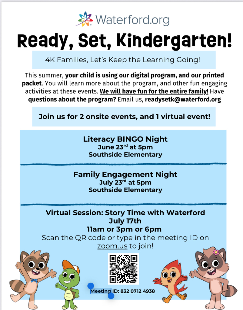 Ready, Set, Kindergarten!