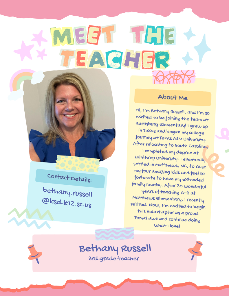 Meet the Tomahawks! 3rd grade