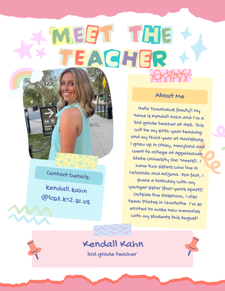 Meet the Tomahawks! 3rd grade
