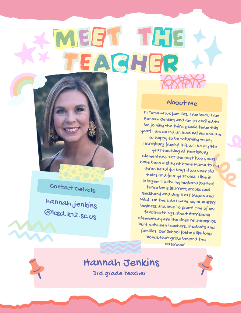 Meet the Tomahawks! 3rd grade