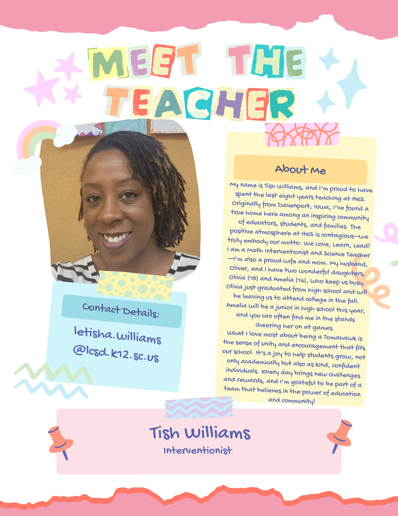 Meet the Tomahawks - School Helpers