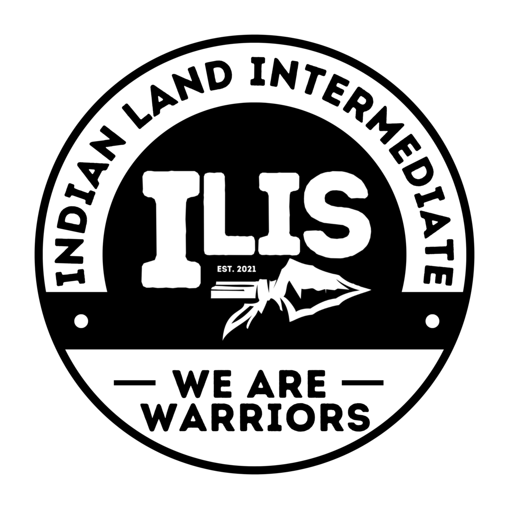 ILIS Logo circle stating school name and We Are Warriors