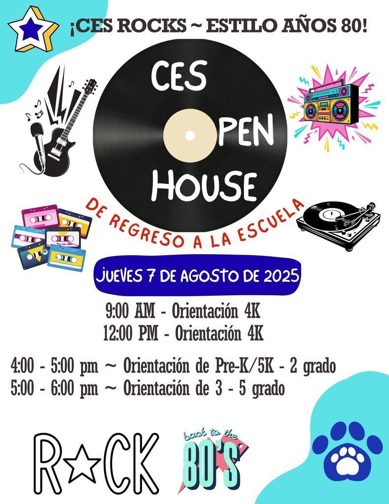 Spanish_CES Open House 2025-2026 