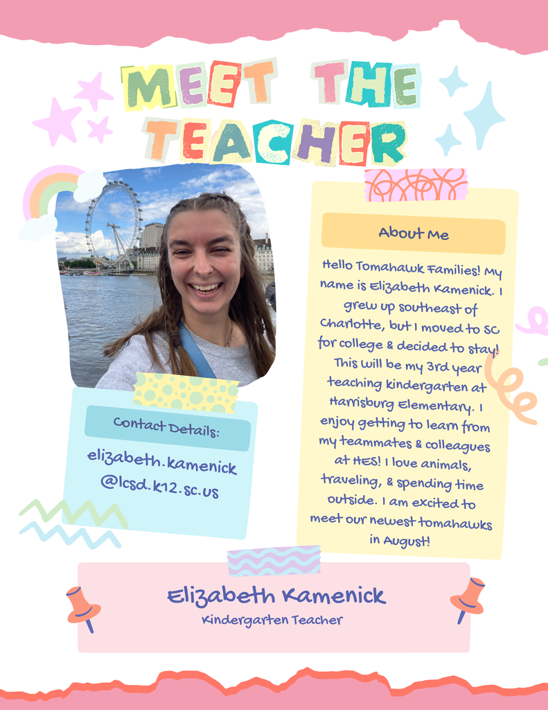 meet the teacher - Kindergarten