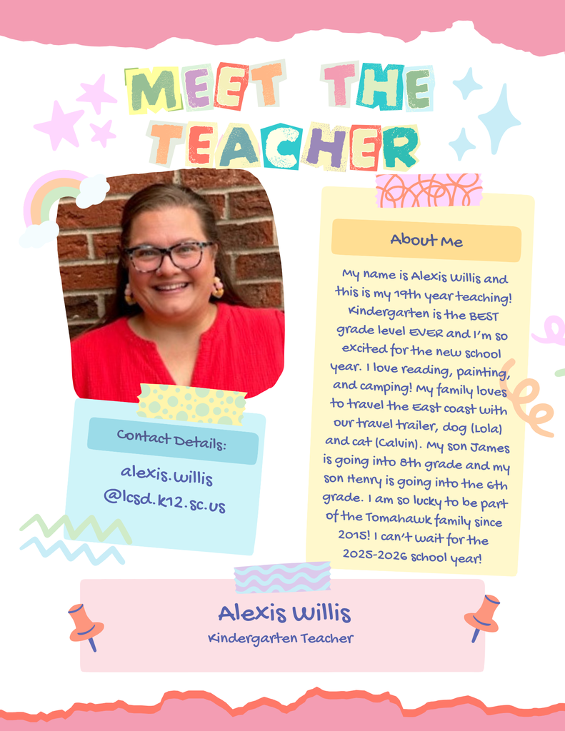 meet the teacher - Kindergarten