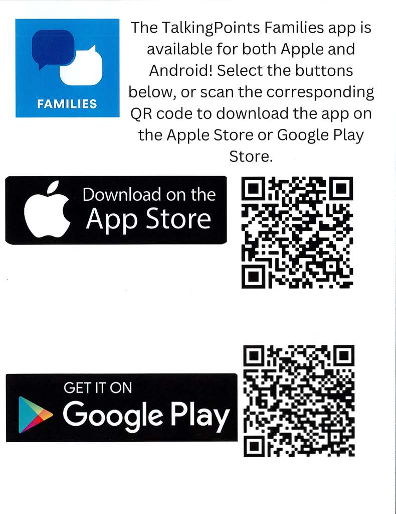 Talking Points Flyer