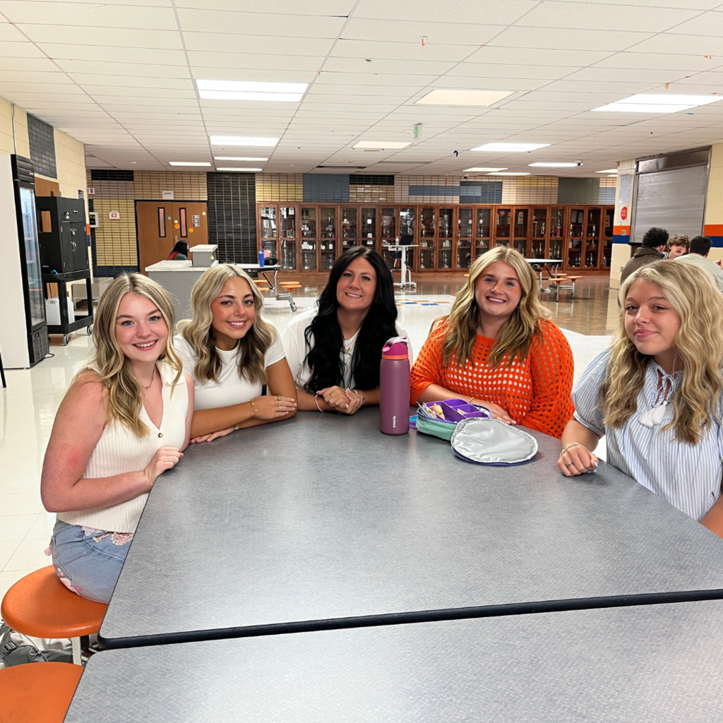 Students at lunch