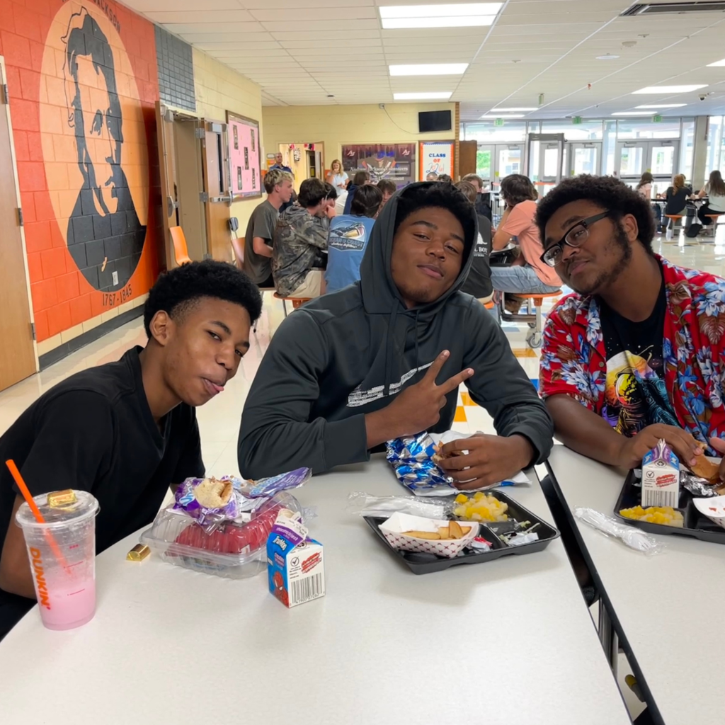 Students at lunch