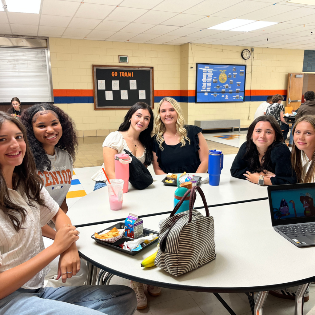 Students at lunch